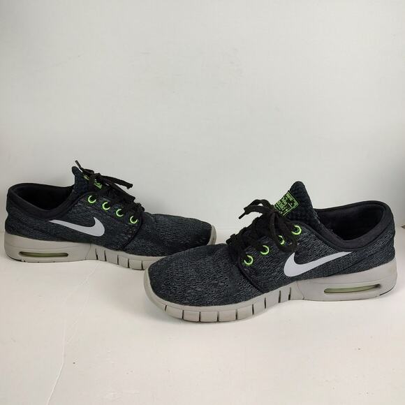 Nike SB Stefan Janoski Max grey active streetwear skater sneakers mens 11.5 - Picture 3 of 10